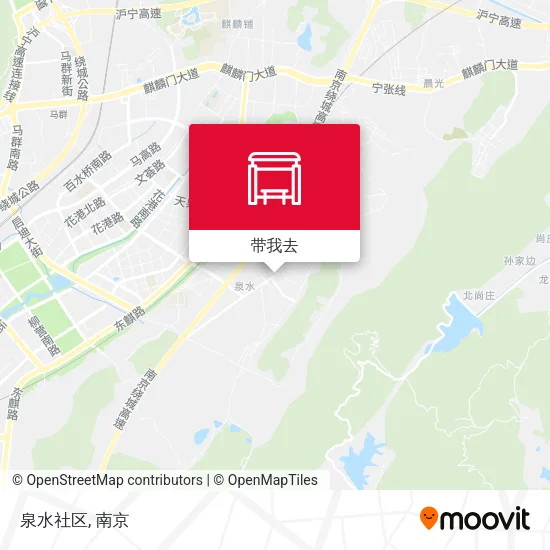 泉水社区地图