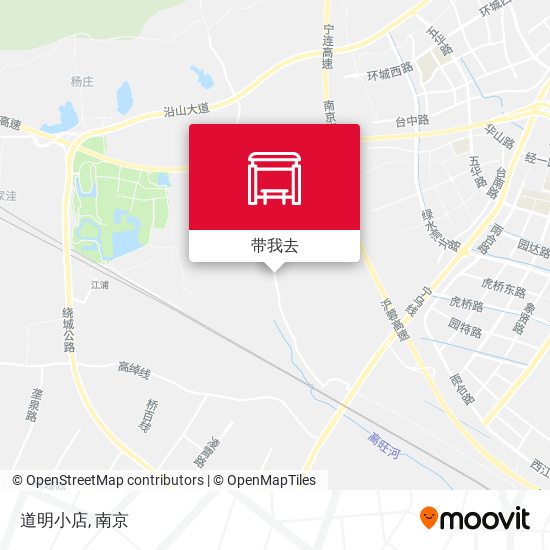 道明小店地图