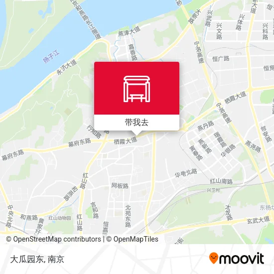 大瓜园东地图