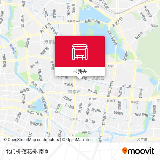 北门桥·莲花桥地图