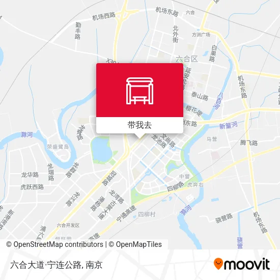 六合大道·宁连公路地图