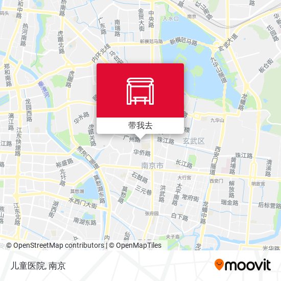 儿童医院地图