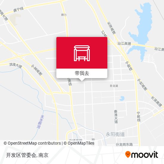 开发区管委会地图