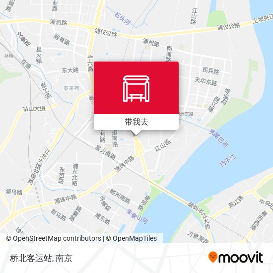 桥北客运站地图