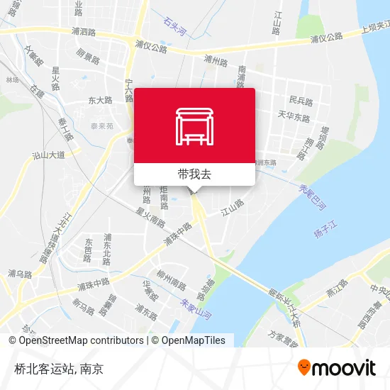桥北客运站地图