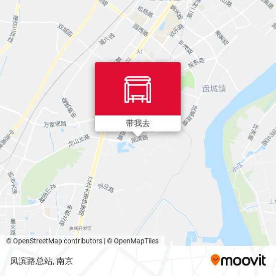 凤滨路总站地图