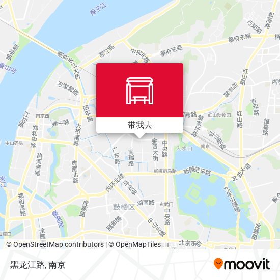 黑龙江路地图