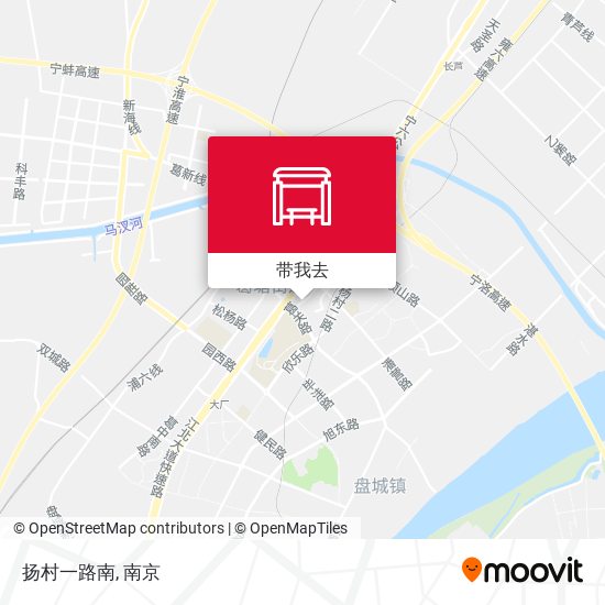 扬村一路南地图