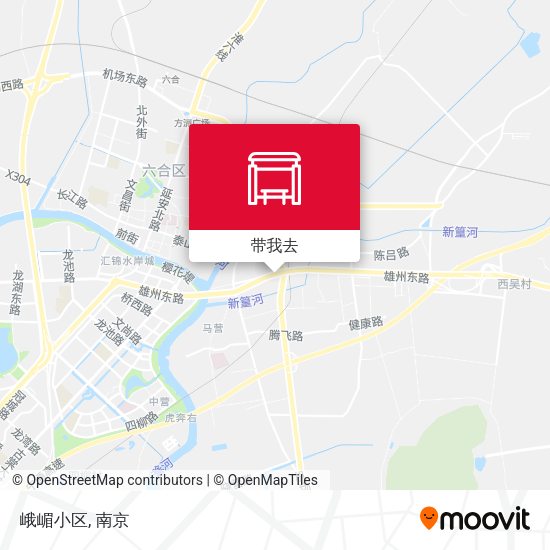峨嵋小区地图