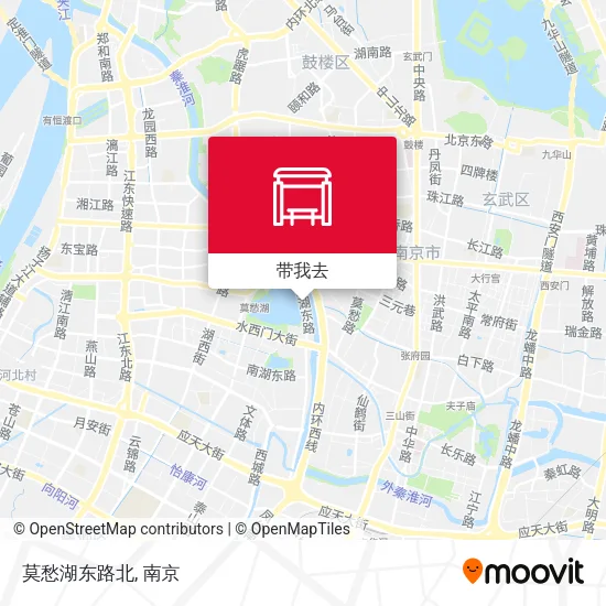莫愁湖东路北地图