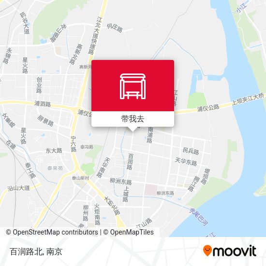 百润路北地图