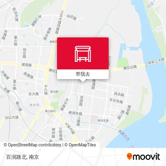 百润路北地图