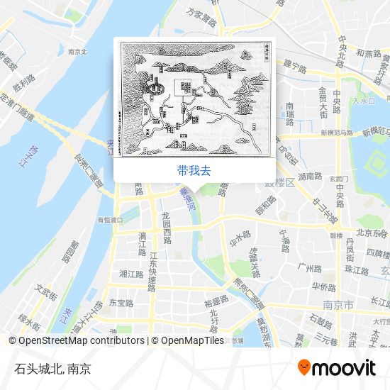 石头城北地图