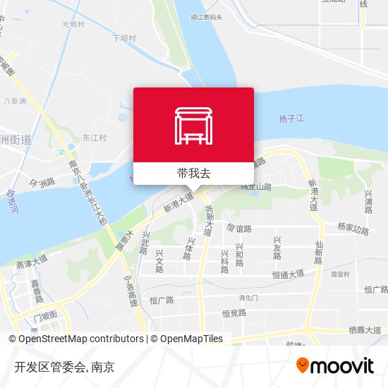 开发区管委会地图