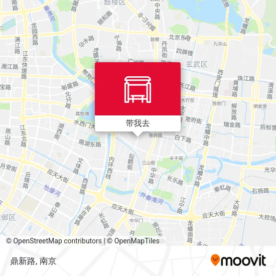 鼎新路地图