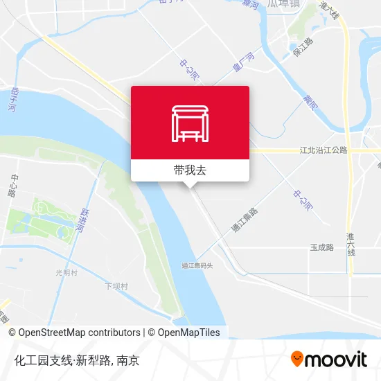 化工园支线·新犁路地图