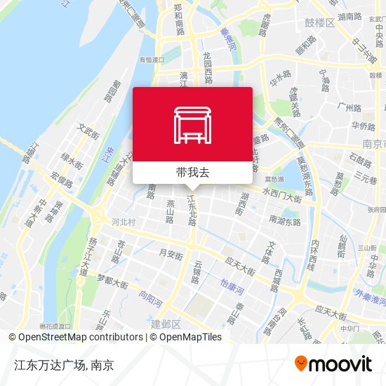 江东万达广场地图