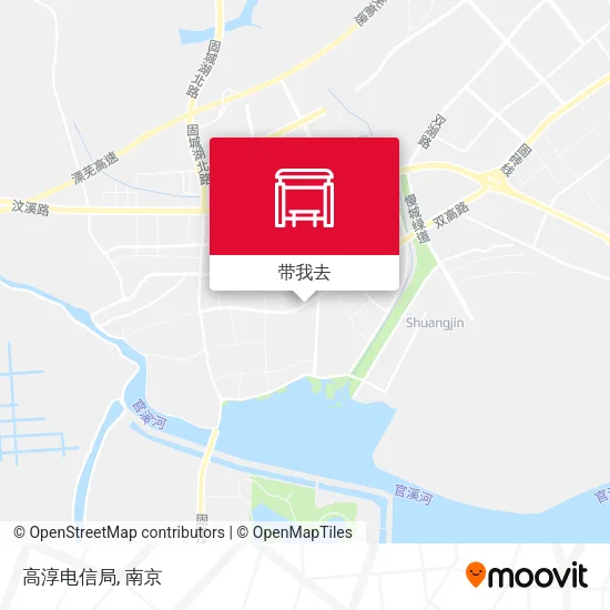 高淳电信局地图