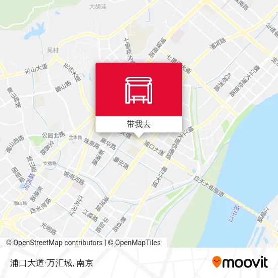 浦口大道·万汇城地图
