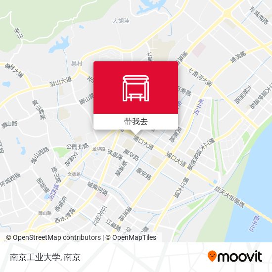 南京工业大学地图