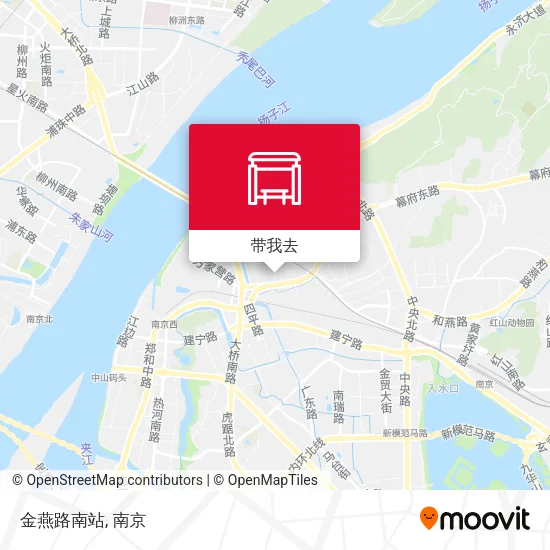 金燕路南站地图