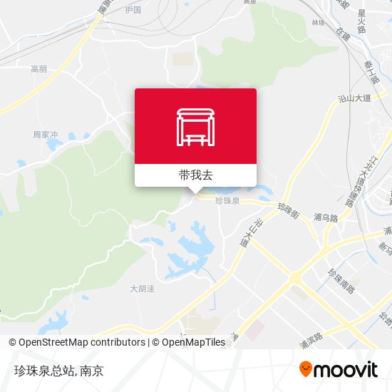 珍珠泉总站地图