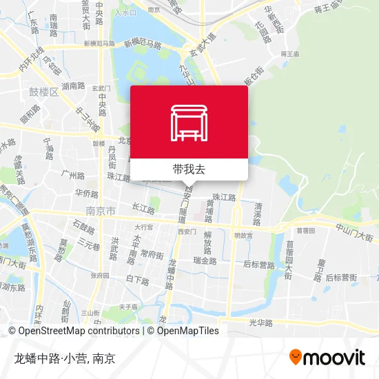 龙蟠中路·小营地图
