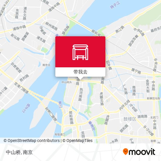 中山桥地图