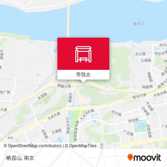栖霞山地图
