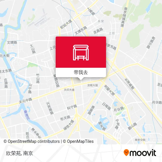 欣荣苑地图