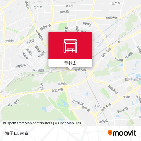 海子口地图