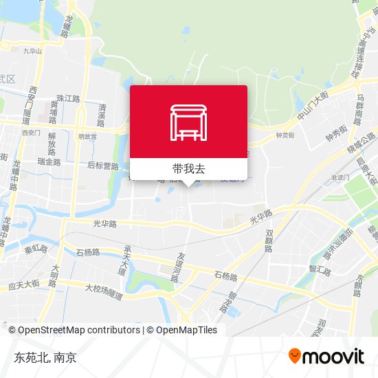 东苑北地图