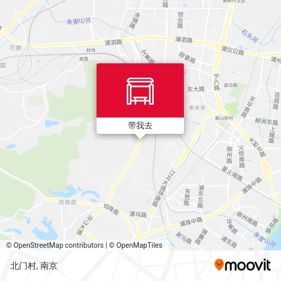 北门村地图
