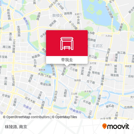 秣陵路地图