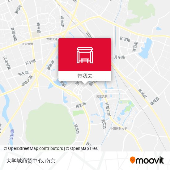 大学城商贸中心地图