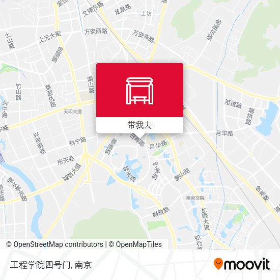 工程学院四号门地图