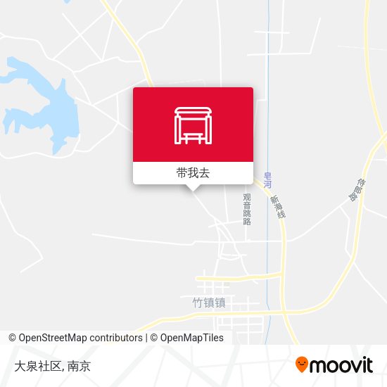 大泉社区地图