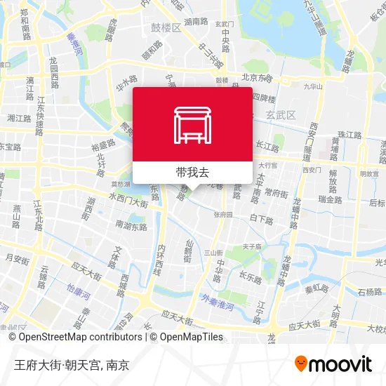 王府大街·朝天宫地图
