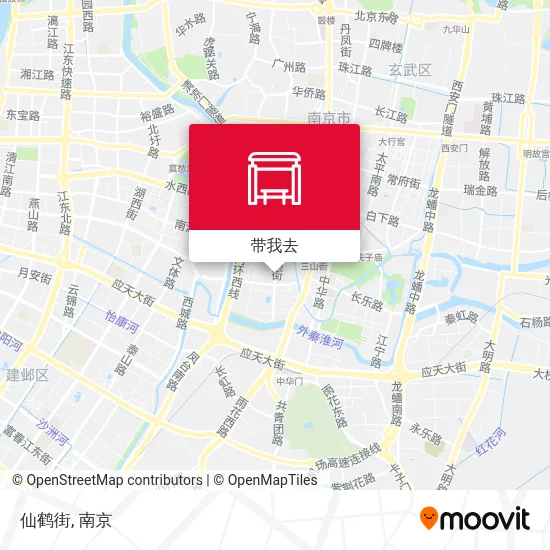 仙鹤街地图