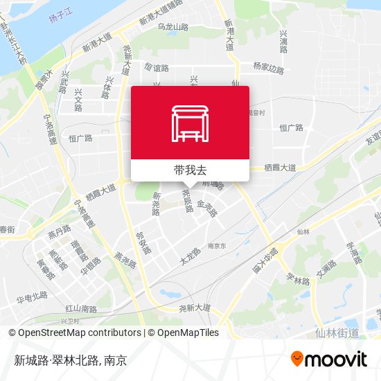 新城路·翠林北路地图