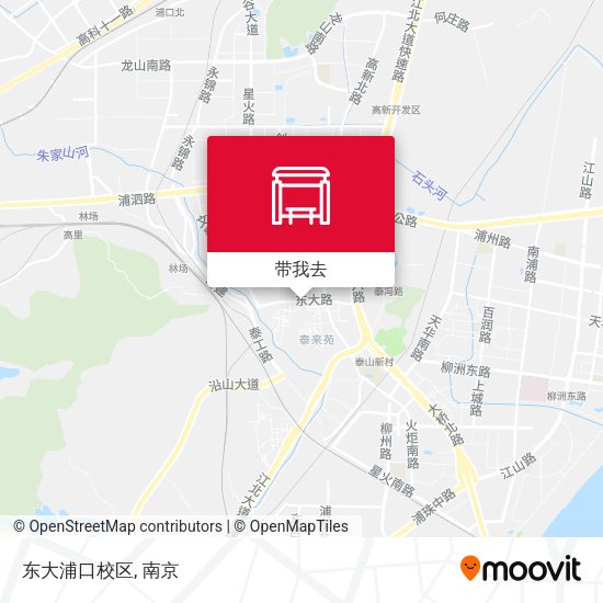 东大浦口校区地图