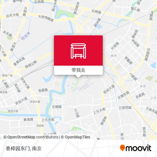 香樟园东门地图