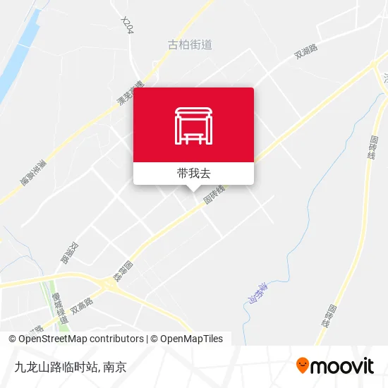 九龙山路临时站地图