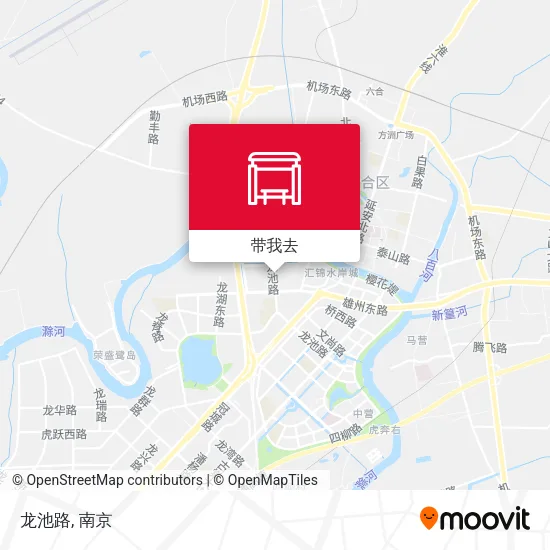 龙池路地图