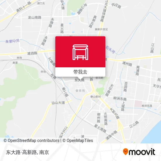 东大路·高新路地图