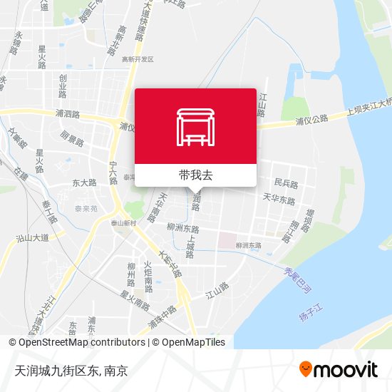 天润城九街区东地图