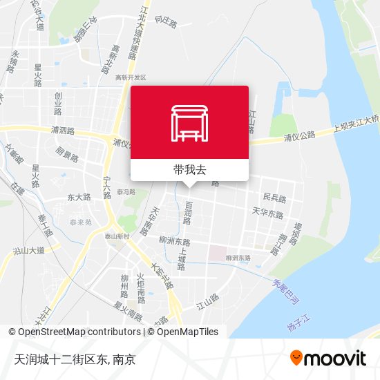 天润城十二街区东地图