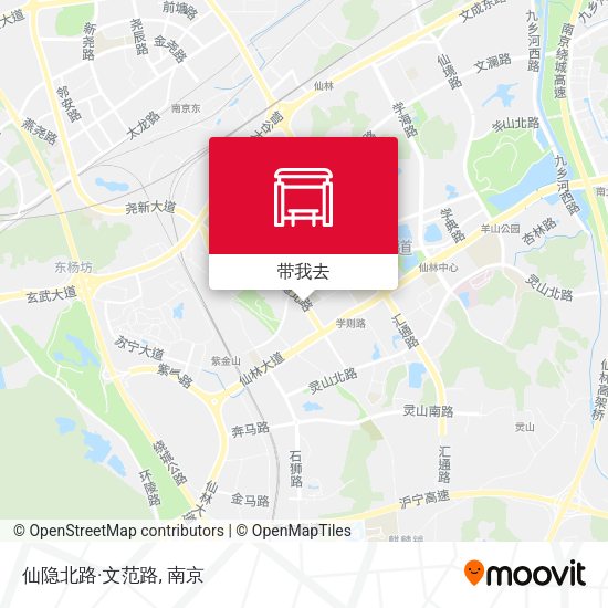 仙隐北路·文范路地图