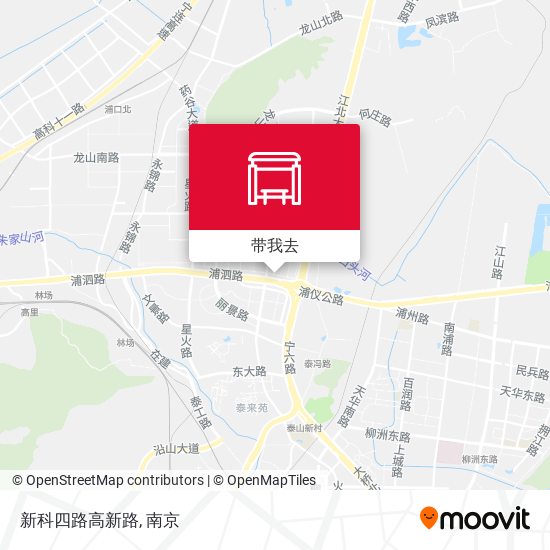 新科四路高新路地图