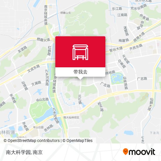 南大科学园地图